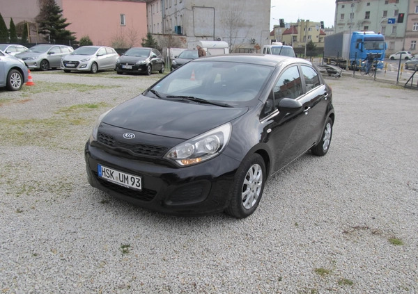 Kia Rio cena 24900 przebieg: 119000, rok produkcji 2012 z Strzegom małe 79